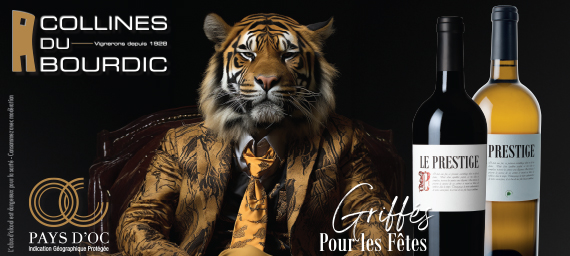 Griffés pour les Fêtes  | Collines du Bourdic